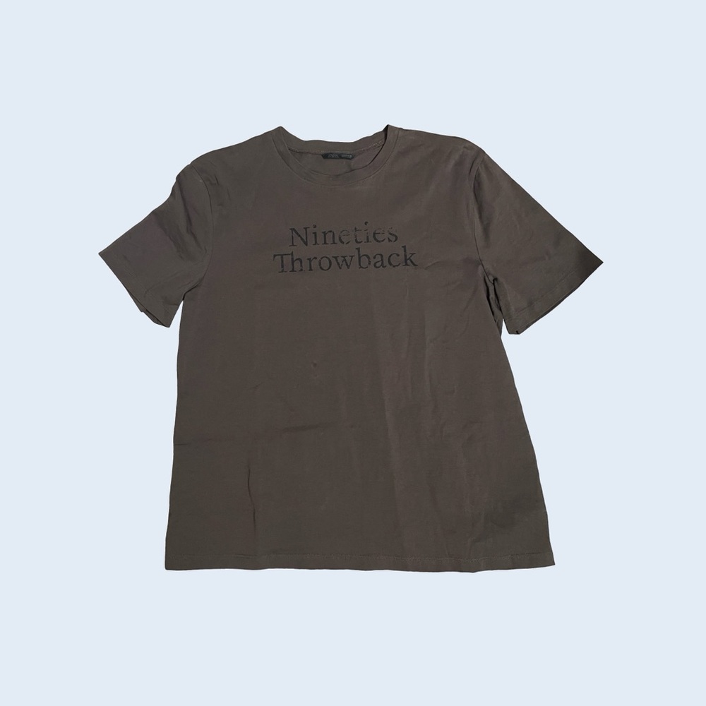 Zara Brown Nineties Throwback Tee